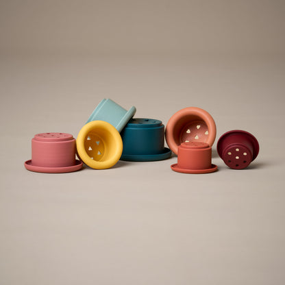 Squidgy Stacking Cups - Sunset