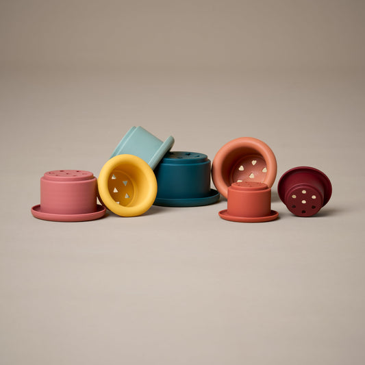 Squidgy Stacking Cups - Sunset